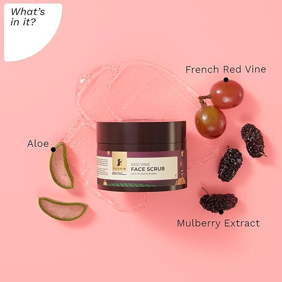 PILGRIM French Red Vine Face Scrub - Image 3